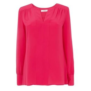Lk Bennett Troy Silk Top
